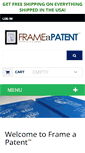 Mobile Screenshot of frameapatent.com